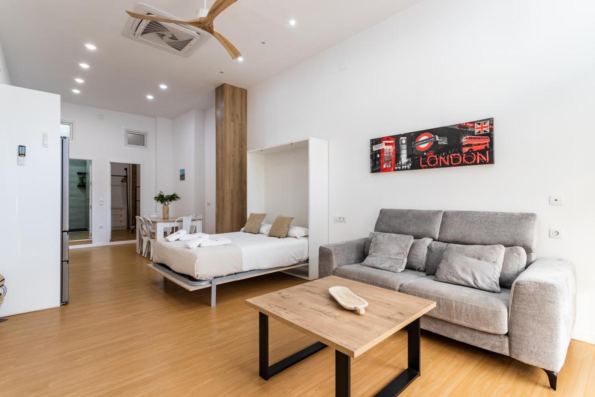 Sur Suites Estudio Industrial 2 Фуэнхирола Экстерьер фото